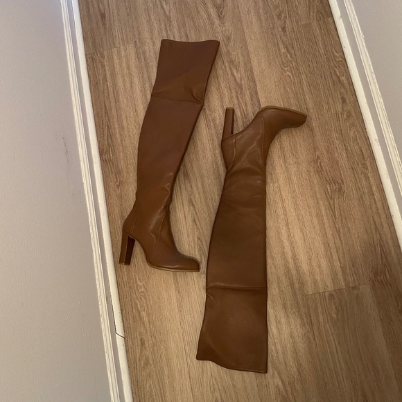 Stuart Weitzman Shoes - Stuart Weitzman Over-The-Knee Brown Boots